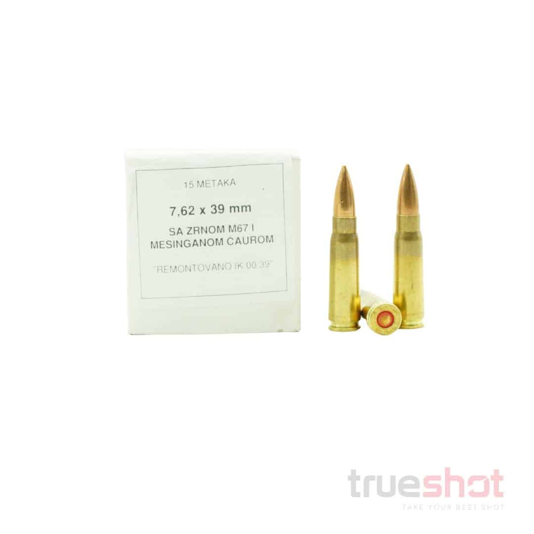 Igman 7.62x39mm 124 Grain Fmj Ammo