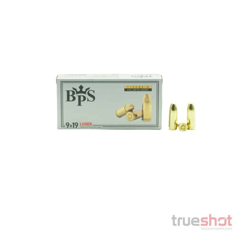 Bps Ammunition 9mm 115 Grain Fmj