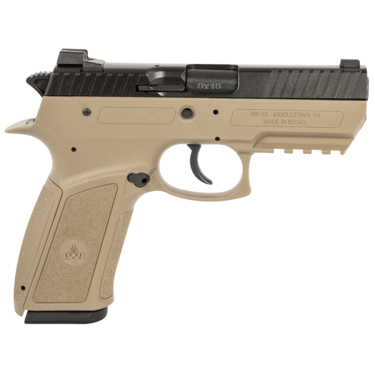 Iwi Jericho 941 9mm Pistol, Flat Dark Earth