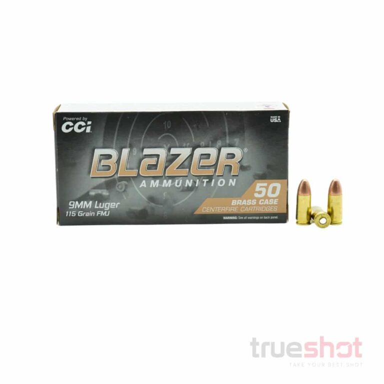 Cci Blazer 9mm 115 Grain Fmj