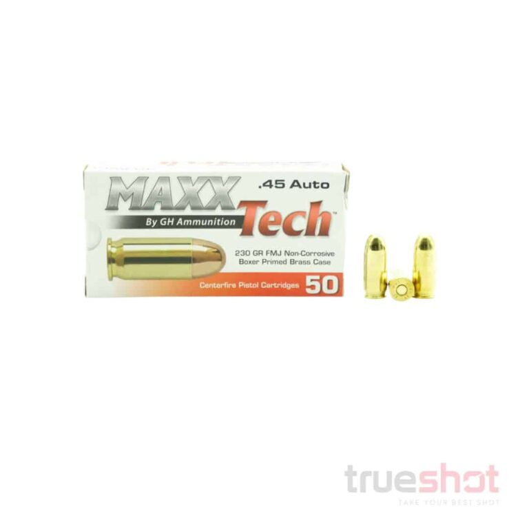 Maxxtech 45 Acp 230 Grain Fmj