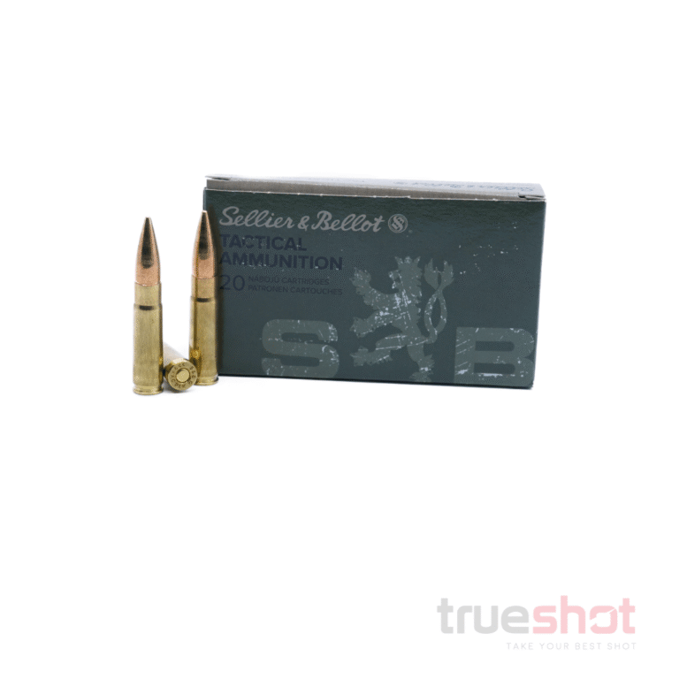 Sellier & Bellot 300 Blackout 124 Grain FMJ Ammunition
