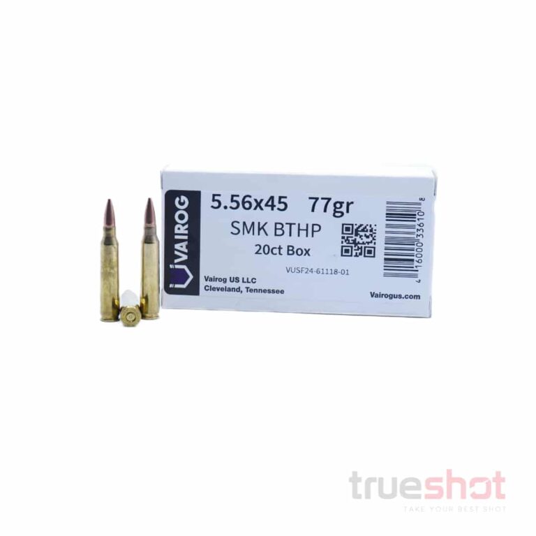 Vairog 5.56x45mm 77 Grain Smk Hpbt Ammunition