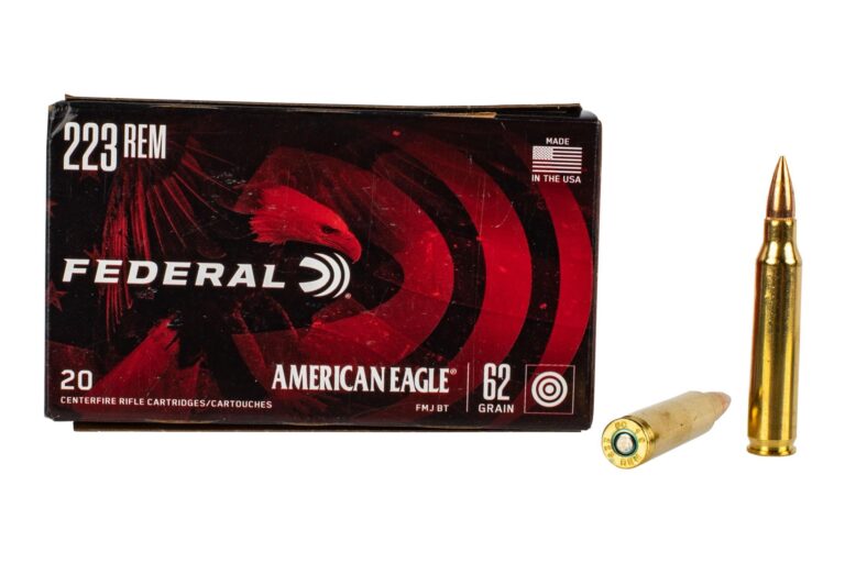 Federal American Eagle 223 Remington 62gr FMJ