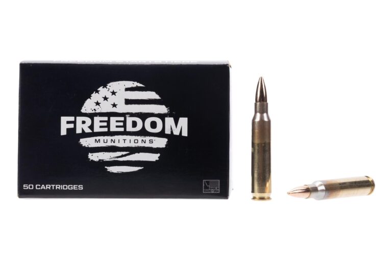 Freedom Munitions 5.56 NATO 55 Gr FMJ Ammunition