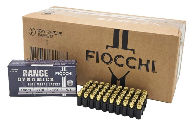 Fiocchi 9apb Training Dynamics 9mm Luger 124 Gr Fmj Ammunition