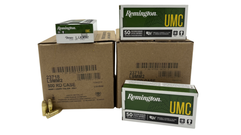 Remington Ammunition Umc 9mm 124 Gr Full Metal Jacket 1000rd Case
