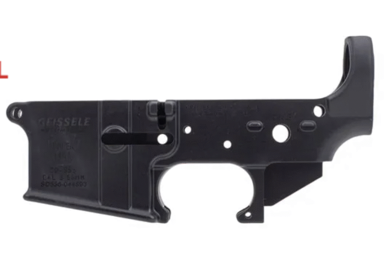 Geissele Automatics Super Duty Stripped AR-15 Lower Receiver