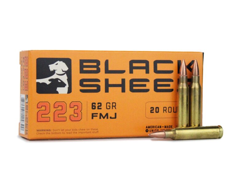 Black Sheep Ammunition 223 Remington 62 Gr FMJ