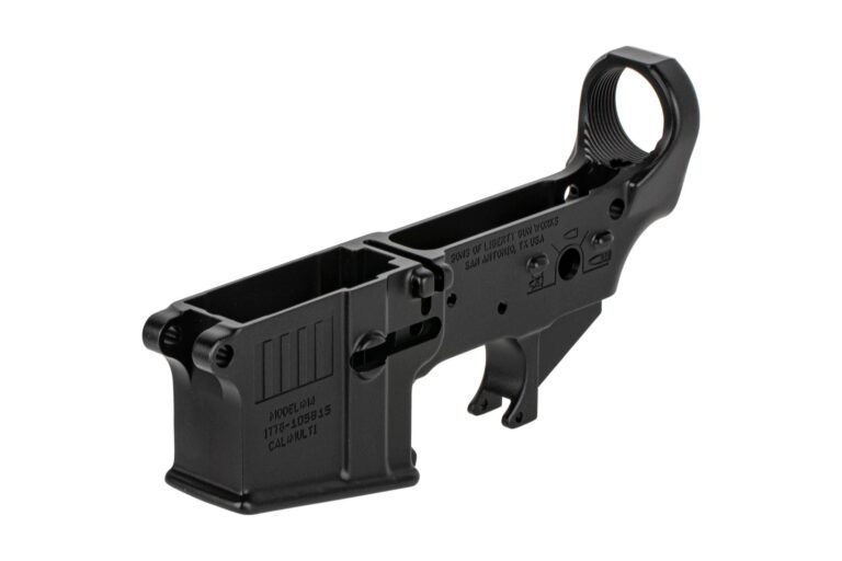Sons of Liberty Gun Works AR-15 Stripped Lower Receiver Rebellious Stripes