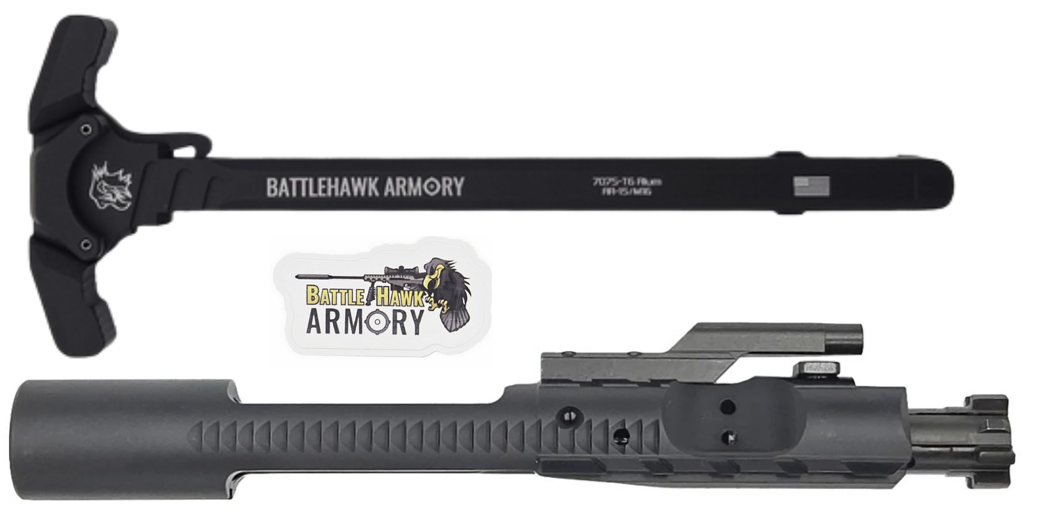 BHA Precision AR-15 Combo: Sand Cutter BCG + Sledgehammer Charging Handle