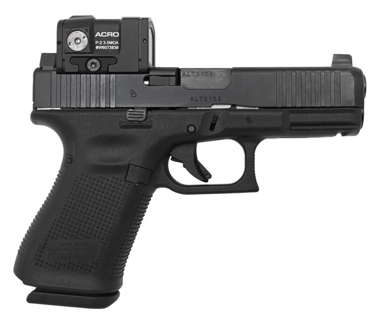 Glock 19 Gen 5 Mos 9mm with Aimpoint Acro P-2 Red Dot Sight