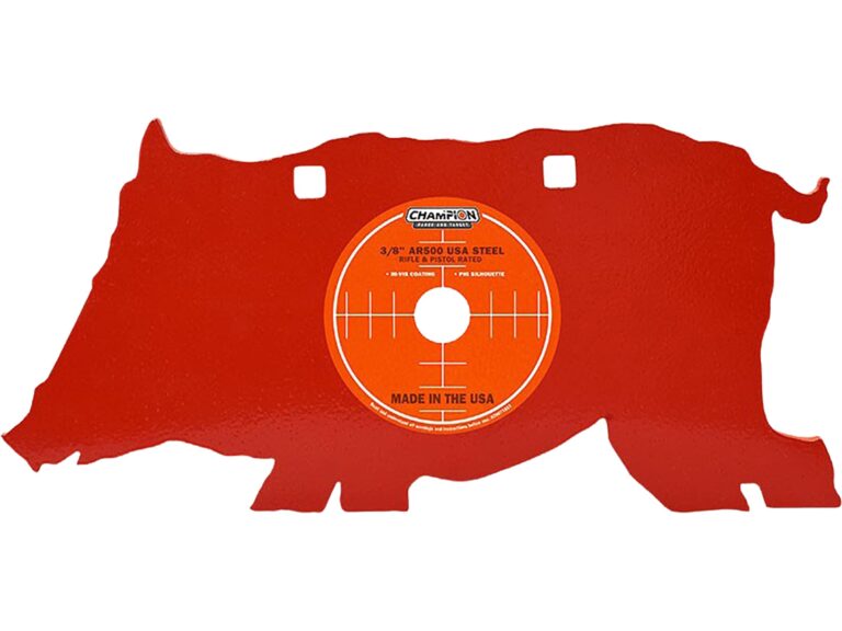 Champion Center Mass AR500 Steel Target Hog