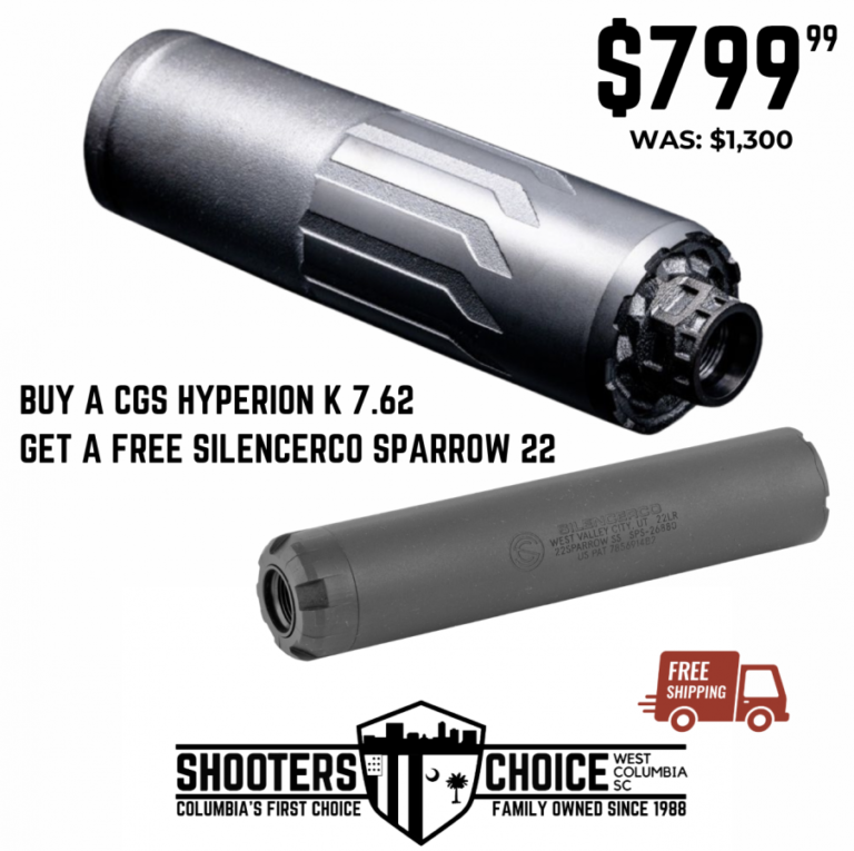 Cgs Hyperion K with Silencerco Sparrow