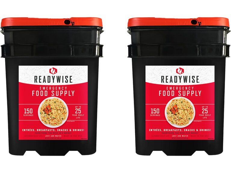 Readywise 150 Serving Freeze Dried Emergency Food Kit Bucket