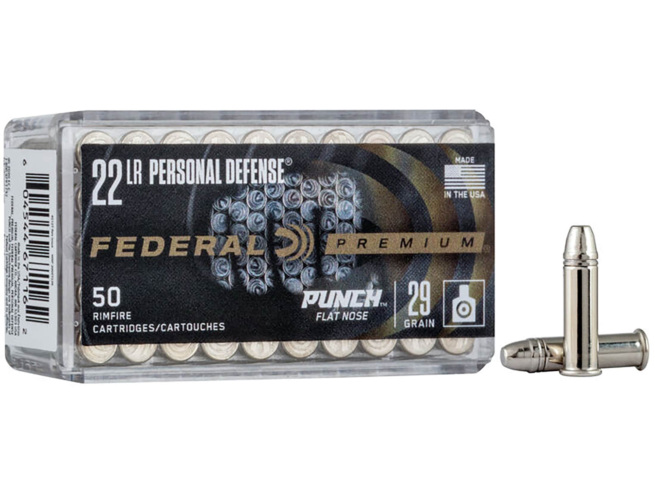 Federal Personal Defense Punch 22lr Ammo