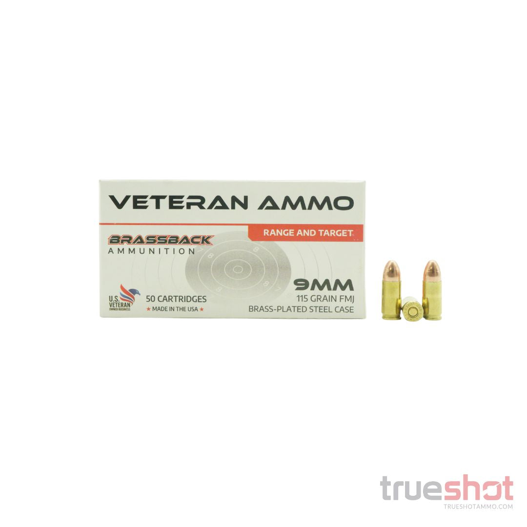 Veteran Ammo Brassback 9mm