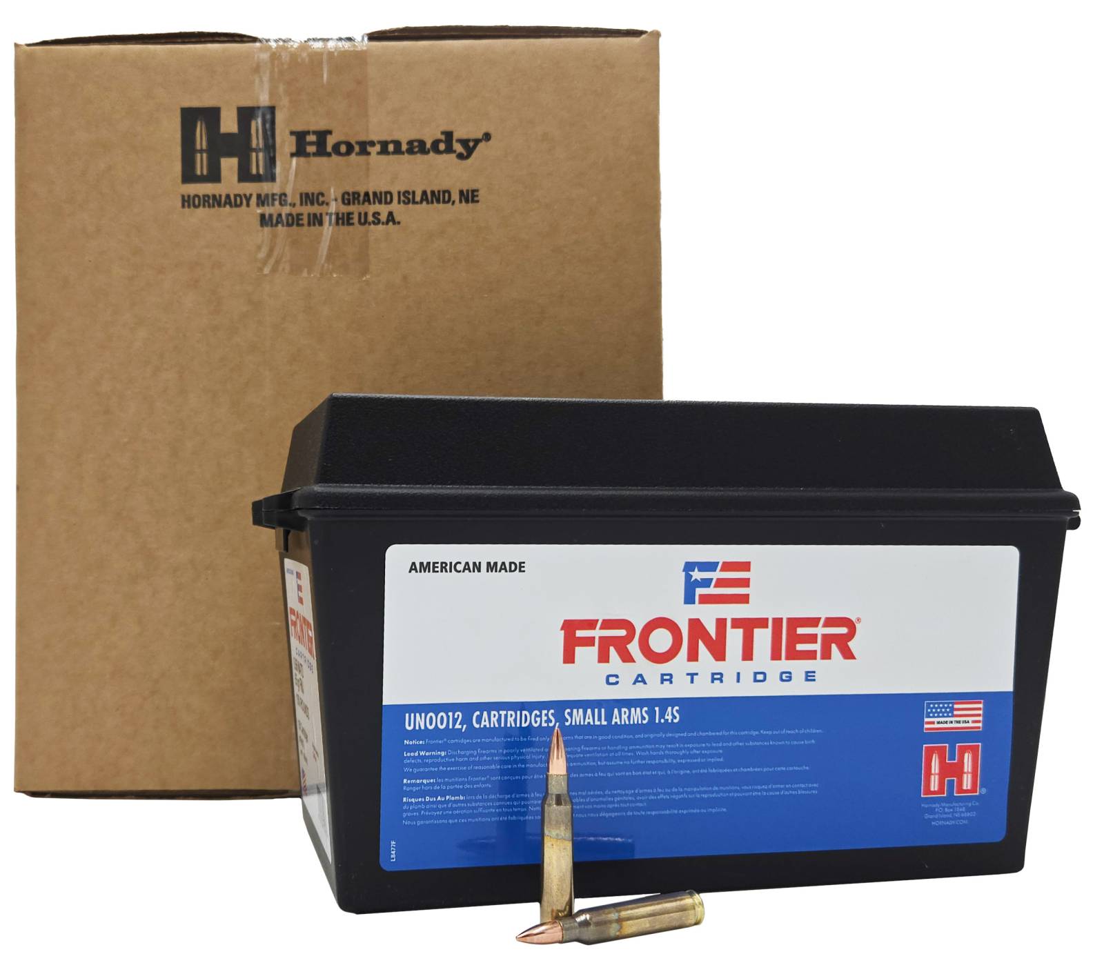 Hornady Frontier 5.56 NATO 55gr FMJ