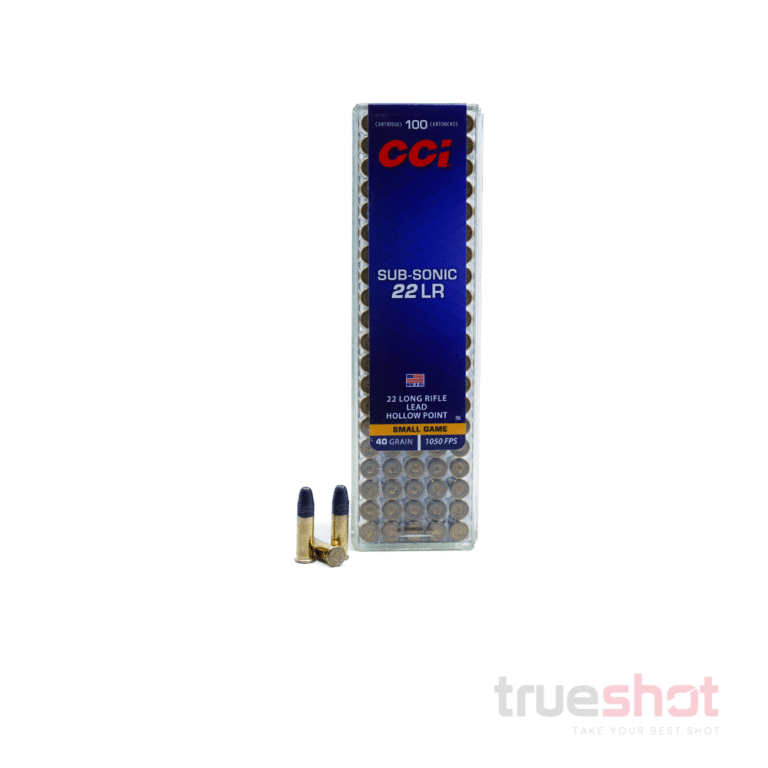 CCI 22 Long Rifle 40 Grain LHP Subsonic