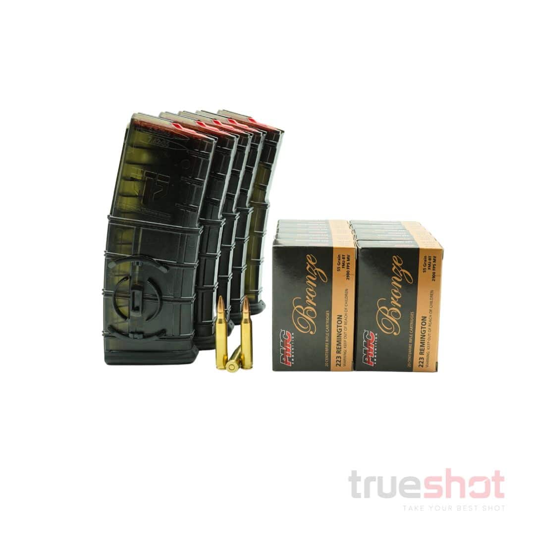 ETS Gen 2 AR-15 30-Round Carbon Smoke Magazines