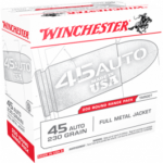 Winchester Usa 45 Auto/acp 230gr Fmj Ammunition 200rds – Usa45w