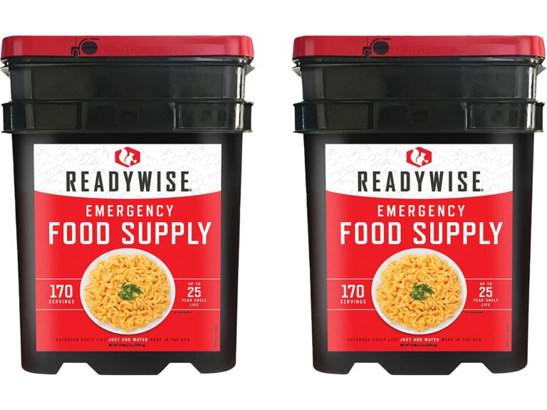 Readywise 170 Serving Freeze Dried Emergency Food Kit Bucket
