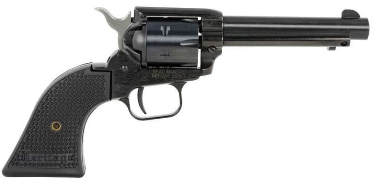 Heritage Rough Rider .22LR 4.75\” Black Revolver