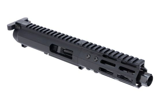 Foxtrot Mike Products 5\” Complete 9mm Ar-15 Upper For Glock Style Receivers – Blast Diffuser
