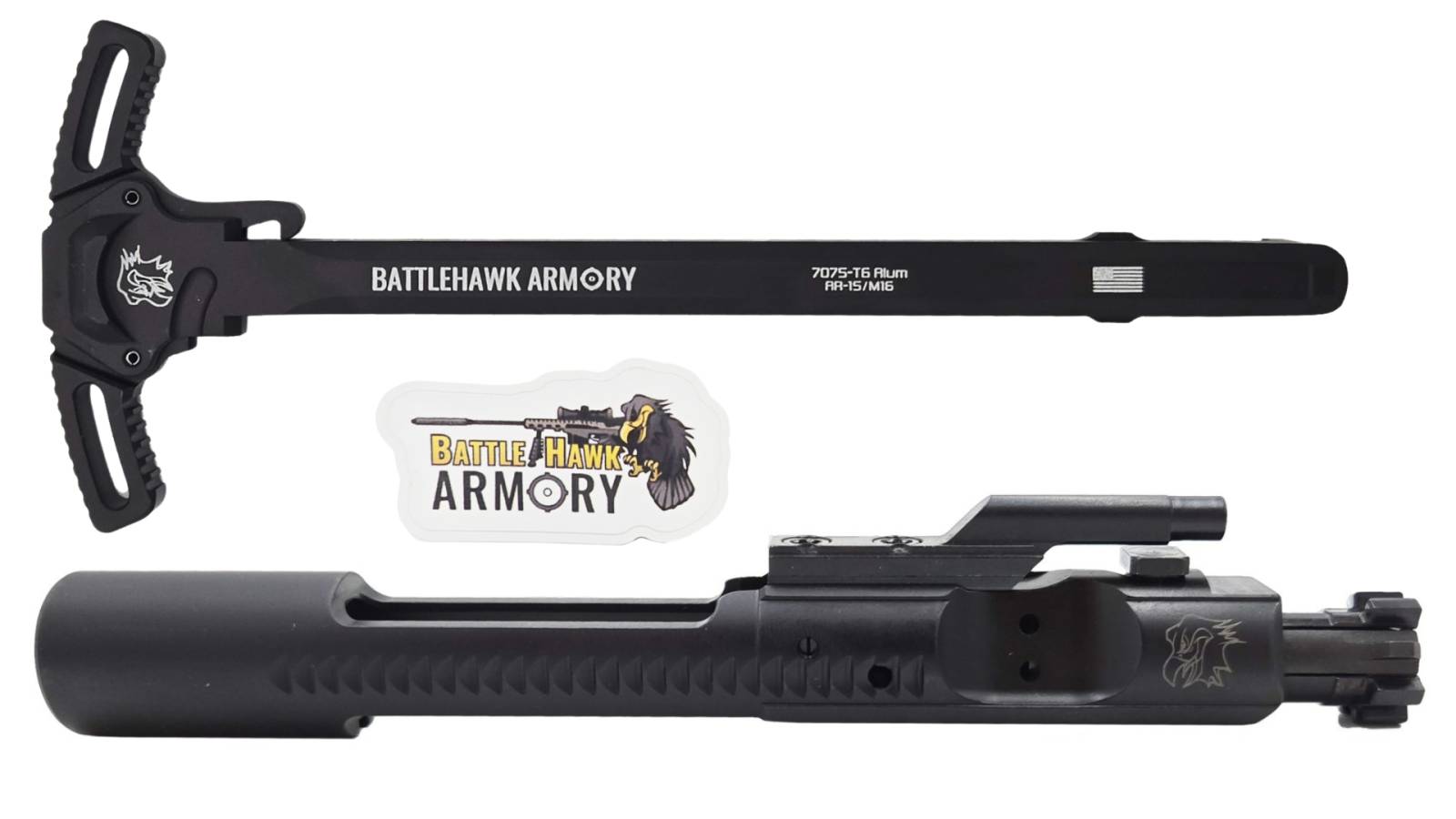 Bha Precision AR-15 5.56/300 Black Nitride Bolt Carrier Group