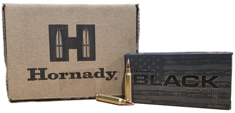 Hornady Black .223 Remington 62gr FMJ Ammunition