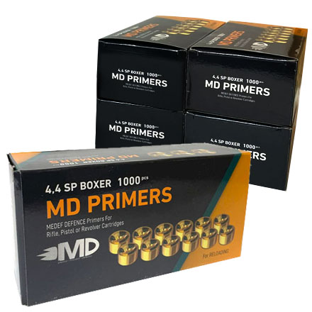 MEDEF Small Pistol Primers 5,000 Count Case