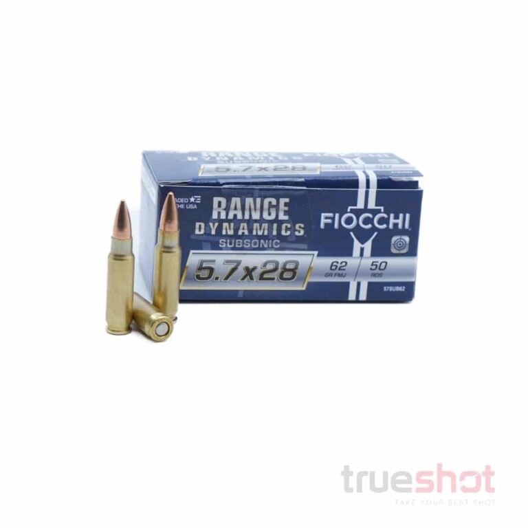 Fiocchi Range Dynamics 5.7x28mm 62gr FMJ Subsonic