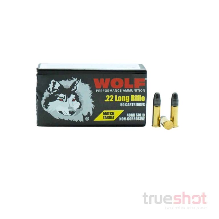 Wolf Match Target 22 LR 40 Grain SRN