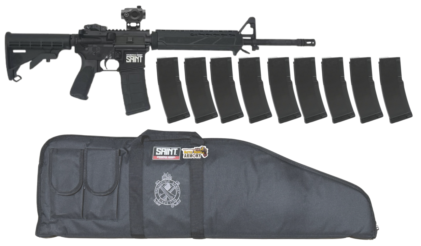 Springfield Armory SAINT 5.56 NATO 16” Rifle with Red Dot