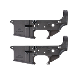 PSA AR-15 Blem Stealth Stripped Lower Receiver 2-Pack
