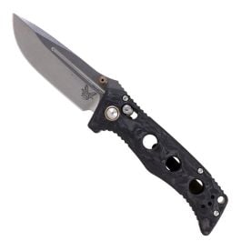 Benchmade Mini Adamas Folding Knife Marbled Carbon 273-06