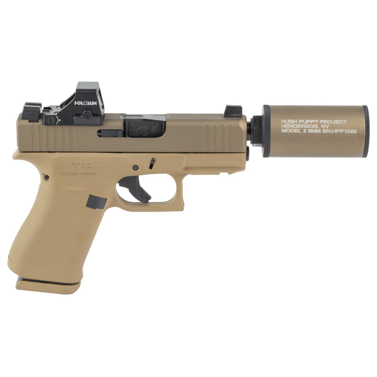Glock 43X with Holosun 407K
