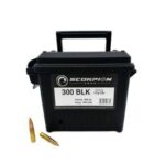 Scorpion Ammunition 300 BLK 147gr FMJ 200rd