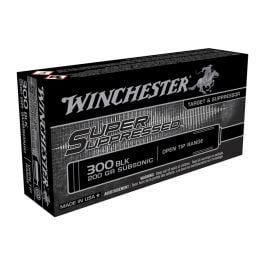 Winchester .300 AAC Blackout 200gr Super Suppressed Subsonic