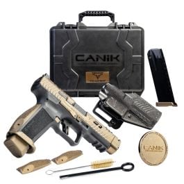Canik TTI Combat 9mm 4.6” 18rd Pistol Bronze/Black