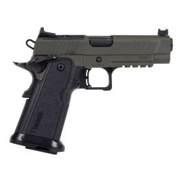 Tisas 1911 Carry DS 9mm 18rd Pistol ODG/BLK
