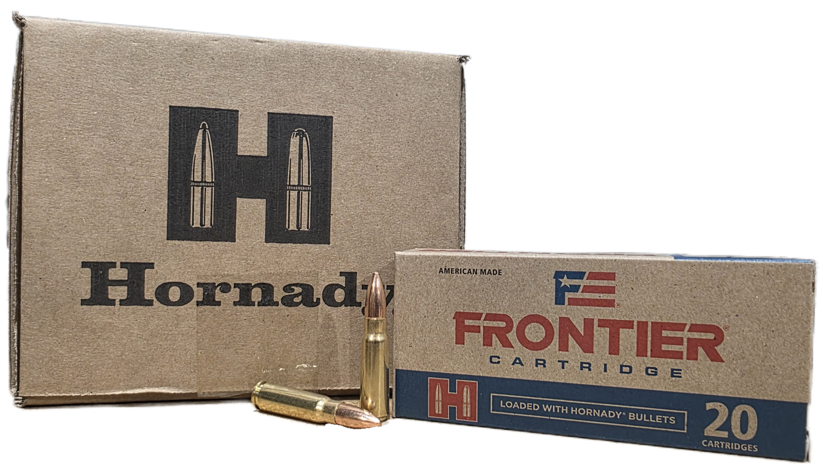 Hornady Frontier 7.62×39 123gr FMJ 200-Round Case