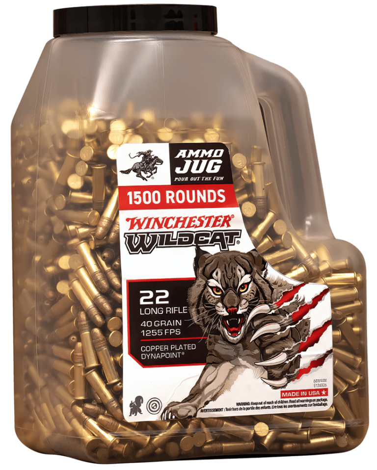 Winchester Wildcat .22LR 40gr Copper Plated DynaPoint 1500rd