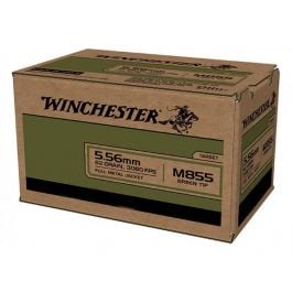Winchester M855 5.56 62gr FMJ 1000rd