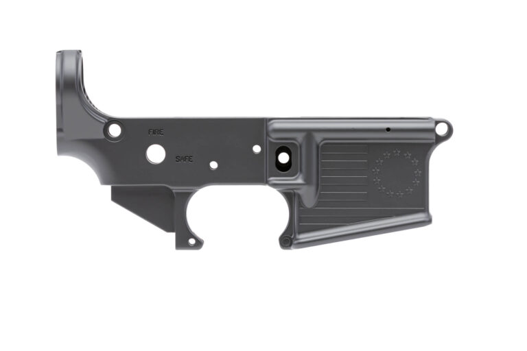Spike’s Tactical Betsy Ross Flag Multi-Cal Stripped Lower Receiver