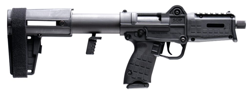 Kel-Tec SUB-SDP NubSub 9mm Braced Folding Pistol