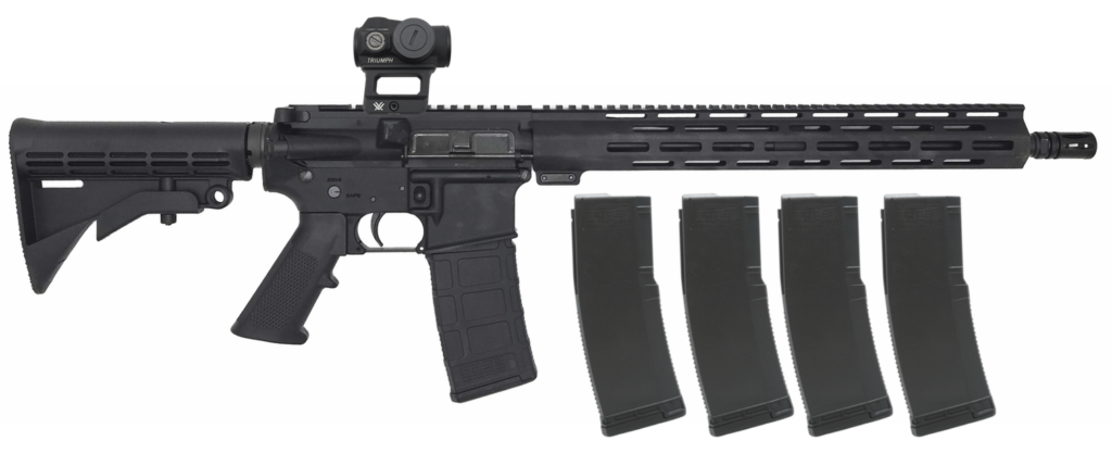 One Horse OH-15 5.56 NATO Rifle with Vortex Red Dot