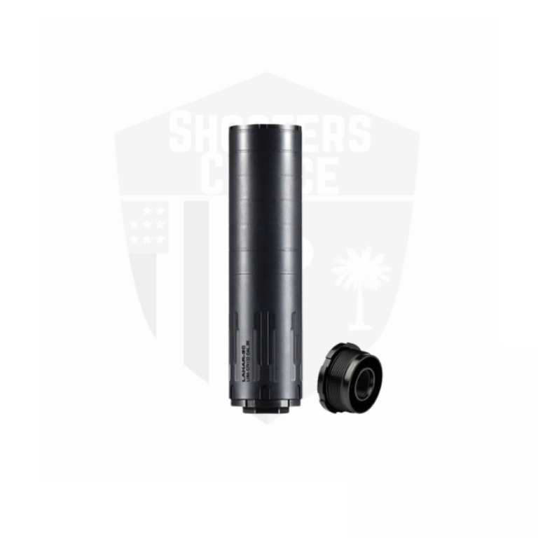 Aero LAHAR-36 Suppressor w/ HUB Direct Thread Mounts Black Cerakote