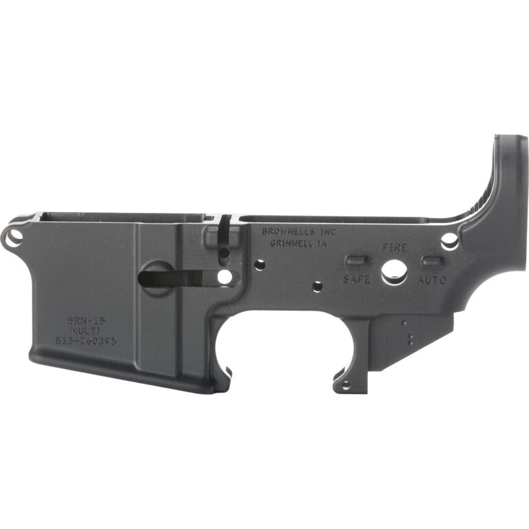 BROWNELLS – BRN-15 STRIPPED FORGED LOWER RECEIVER