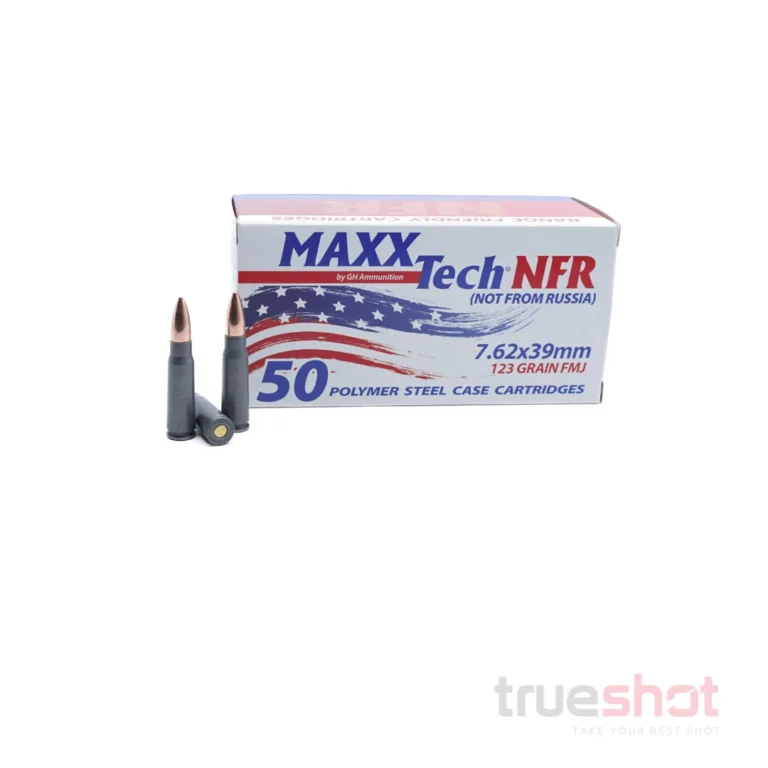 Maxxtech NFR 7.62×39 123 Grain FMJ Steel Case